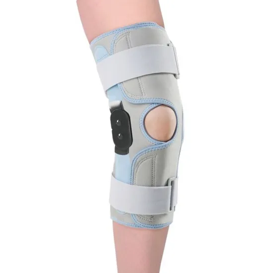 Stabilizing knee brace - without regulation of flexion movement